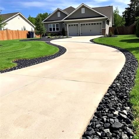 25 Black River Rock Landscaping Ideas To Copy