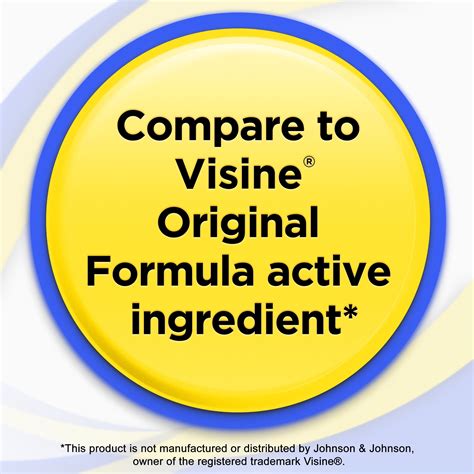 Buy Equate Tetrahydrozoline HCl Original Redness Reliever Eye Drops, 0. ...