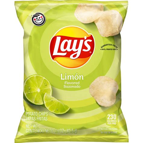 Lay's, Limon Flavored, Potato Chips - SmartLabel™