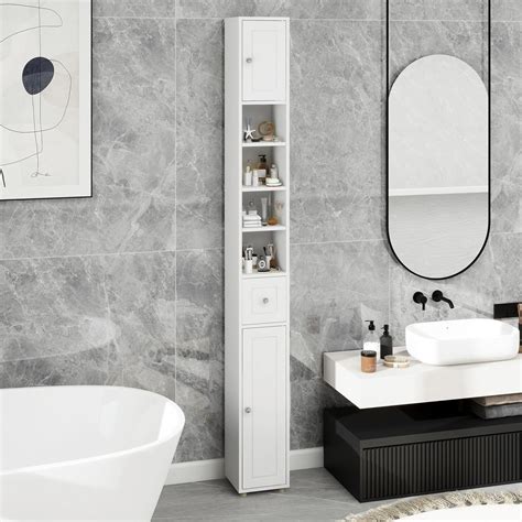 BuySphere Bathroom Cabinet With 2 Doors and 1 Drawer, Freestanding ...