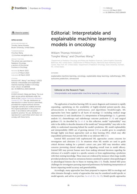 Explainable Machine Learning Models 的图像结果