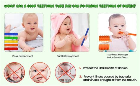 Buy tekme 2pc Baby Silicone Teether, 100% Food Grade Silicone Hollow ...