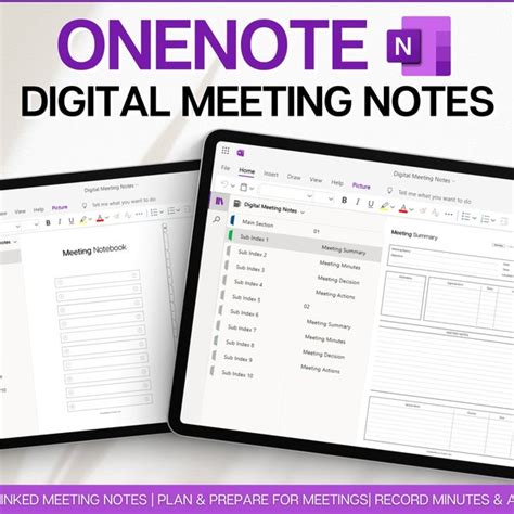 Image result for OneNote Meeting Notes