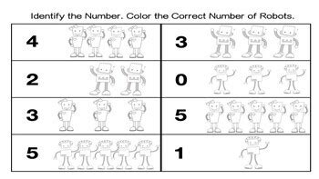 Robot Math Worksheet 的图像结果