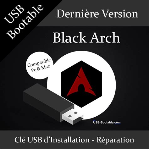 Bootable Black Arch Linux USB 的图像结果
