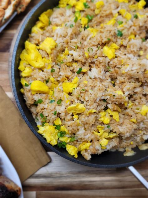 Simple Egg Fried Rice - Homemade on a Weeknight
