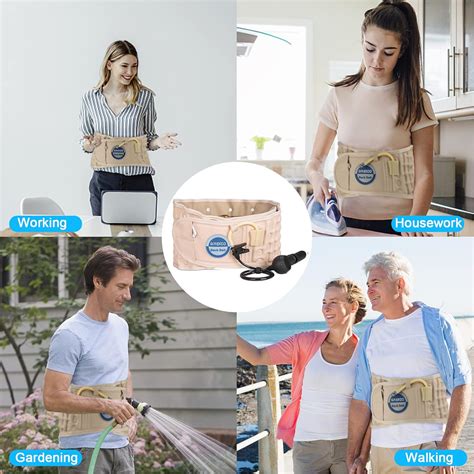 GINEKOO GINERKOO Physical Decompression Back Belt - Lower India | Ubuy