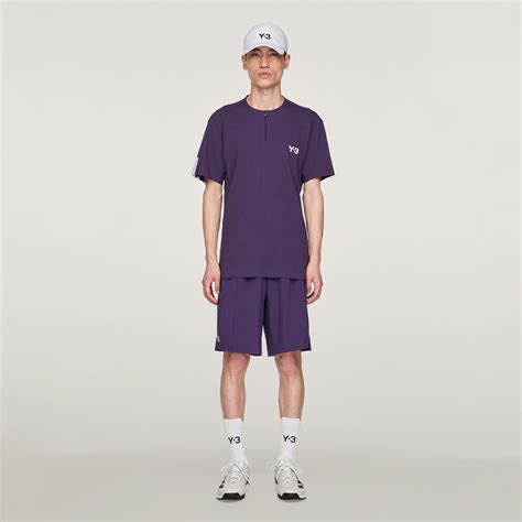 adidas Y-3 Tennis Pro Ergo Shorts - Purple | Free Shipping with adiClub