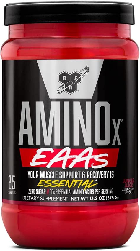 Buy BSN Amino X EAAs, Muscle Recovery and Endurance, 10g Essential ...
