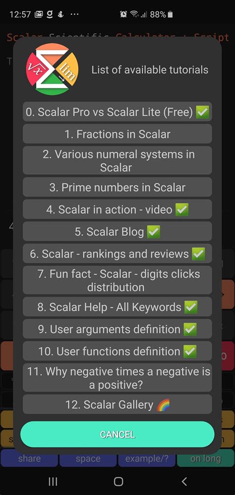 Image result for Scalar Tutorial