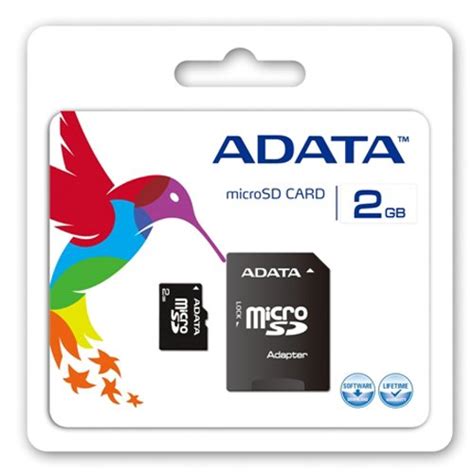 A-DATA MICRO SD 2GB with Adapter: Buy Online at Low Prices in India ...