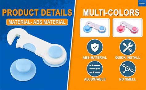 FreshDcart FDCA477 Baby Safety Plastic Cabinet Locks Baby Proofing ...