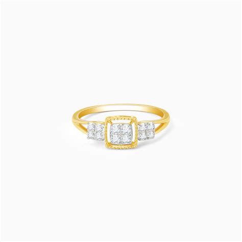 Gold Engagement Rings | Buy Gold Engagement Rings Online in India ...