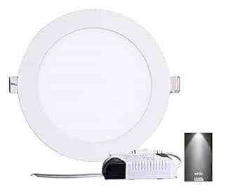 Buy RADIANT LED Slim Panel Round Celing Light (White/ 6500k, 22 Watt ...
