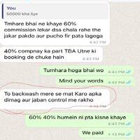 Evershine Club — Mental harassment and use of abusive/ wrong words by ...