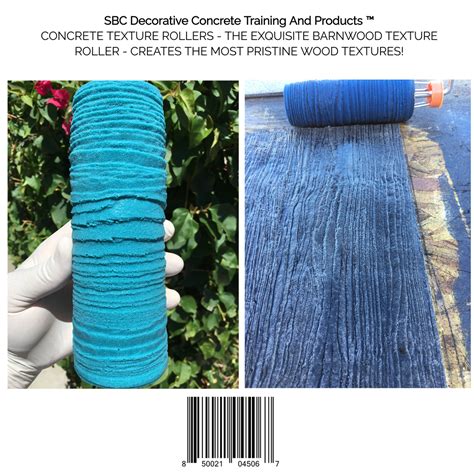 SBC Decorative Concrete Training and Products ™ Concrete Texture ...