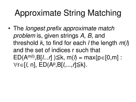 Image result for Approximate String Matching