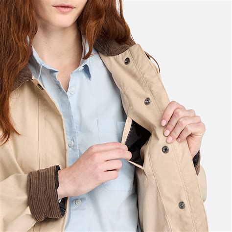 Wenham Waterproof Barn Coat for Women in Beige