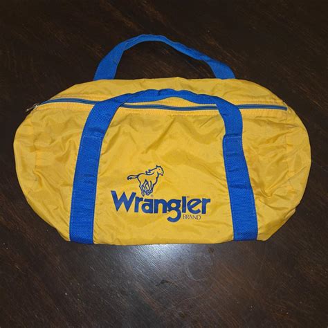 Vintage Wrangler Duffel Bag - Depop