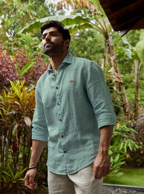 Buy Opal Fade Shirt | Casual Green Checks Shirts for Men Online | Andamen