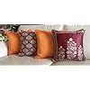 Buy TARA- Sparkling Homes Reversible Printed Cushion Covers - 'Bagh- e ...