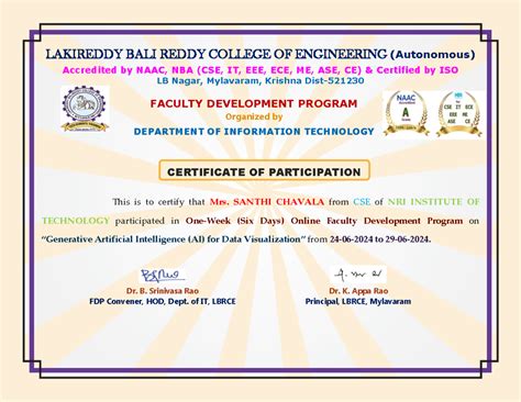 Certificates - 63 to 124-8 - LAKIREDDY BALI REDDY COLLEGE OF ...