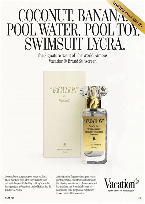 Vacation Arquiste عطر - a جديد fragrance للجنسين 2021