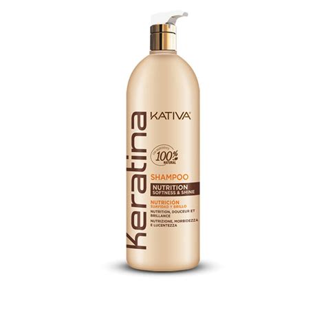 Kativa Keratin Nutrition Softness & Shine Shampoo 1L India