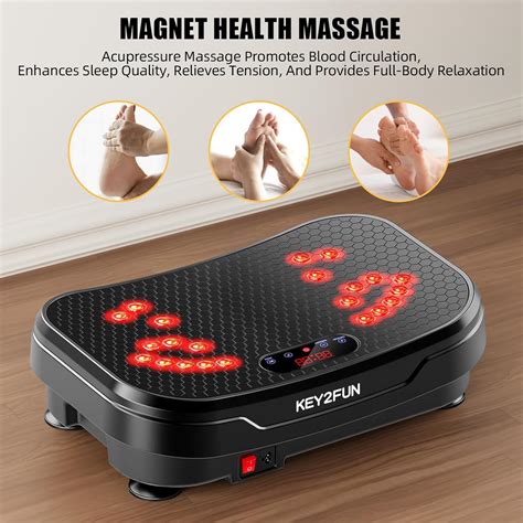 Vibration Plate Exercise Machine, KEY2FUN 2025 India | Ubuy