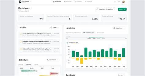 Image result for User Interface Human Resource Management System