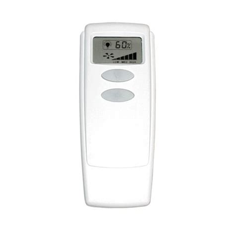 Litex RC-104 RC-104 Universal Ceiling Fan Remote Control, White ...
