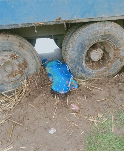 A couple returning home from a farm in Patan was hit by a dumper ...