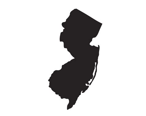 Silhouette Of New Jersey