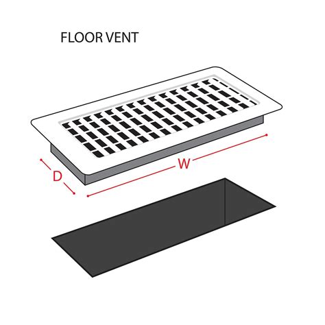 Amazon.com: NaturalAire Floor Register Air Filter, MERV 4, 4 x 12 x 1/4 ...