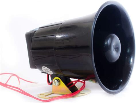 Litost LED Revolving/Warning Light with Sound Alarm Buzzer Siren ...