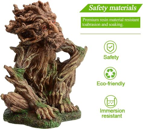 Toolzia Fish tank Tree person Statue Decorations, | Ubuy India