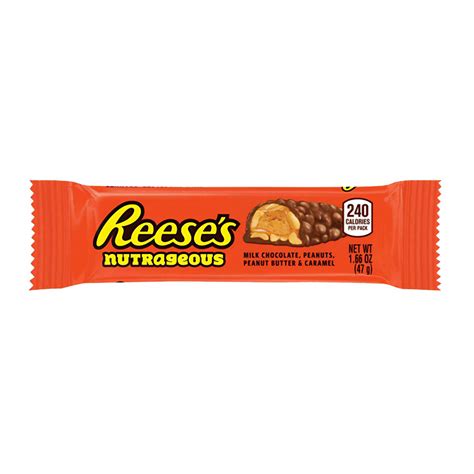 Reese's nutrageous bar - Milk chocolate and peanut butter bar - Reese's