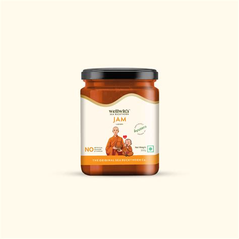 Buy Sea Buckthorn Berry Jam Online At Best Prices | WellWith