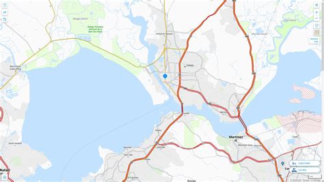 Vallejo, California Map