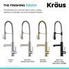 Buy Artec Pro Single-Handle Pull Down Sprayer Kitchen Faucet with Soap ...