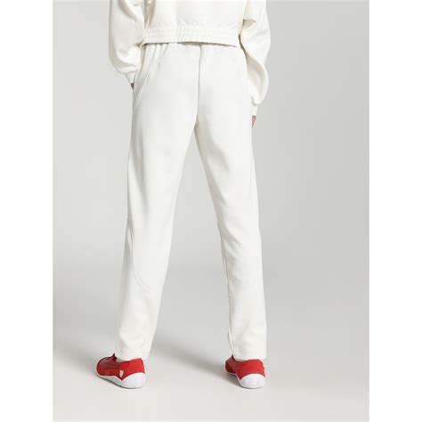 Buy Puma Ferrari Style Women White Sweatpants Online