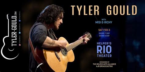 Tyler Gould with Misi & Richy at Helpers Rio Theater, The Rio Theater ...