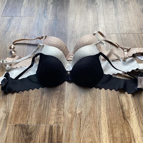 size 34A set of 3 Sophie B bras - Depop