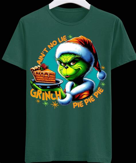 Buy Thanksgiving Grinch Png, Cute Grinch Png, Fall Plaid Png, Pumpkin ...