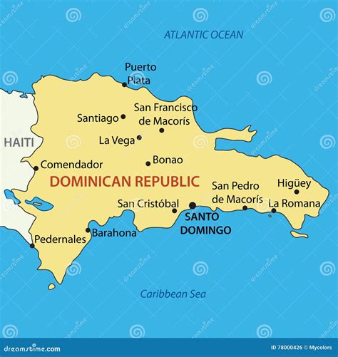 Map Of Dominican Republic Dominican Republic Traveler View