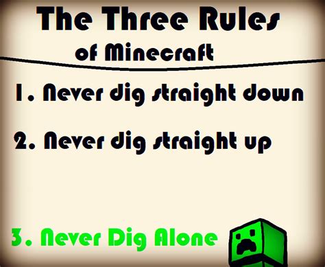 All Minecraft Rules 的图像结果