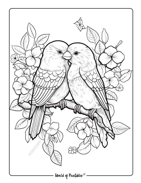 Love Coloring Pages Free Printable