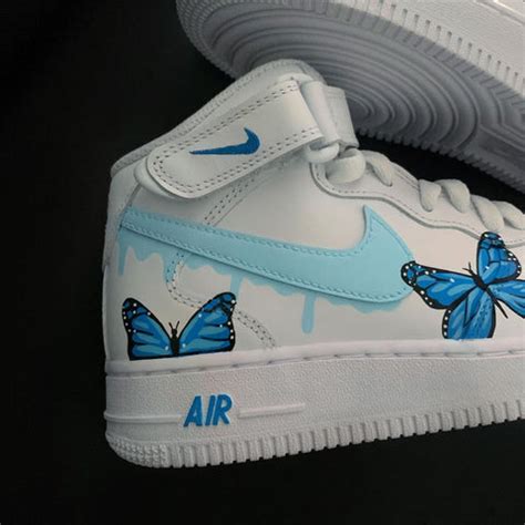 Nike Air Force 1 Mids x Butterfly Drip – Knickgasm