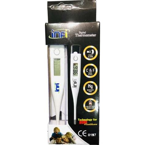 INFI 0197 INFI DIGITAL THERMOMETER Thermometer(White) Price in India ...