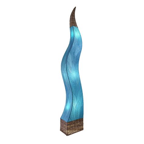 Flame Giant Floor Lamp Sea Blue | Om Gallery